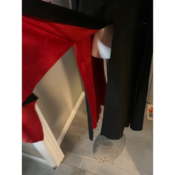 nwt womens faux suede trench black jacket by adore large - Picture 12 of 16